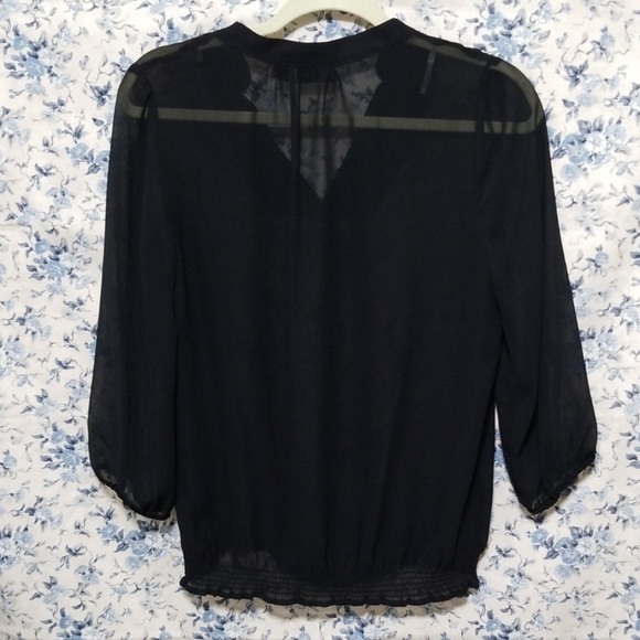 A.N.A black flowy top blouse - Picture 6 of 6